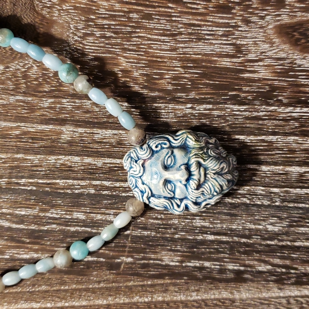 Green Man Pendant